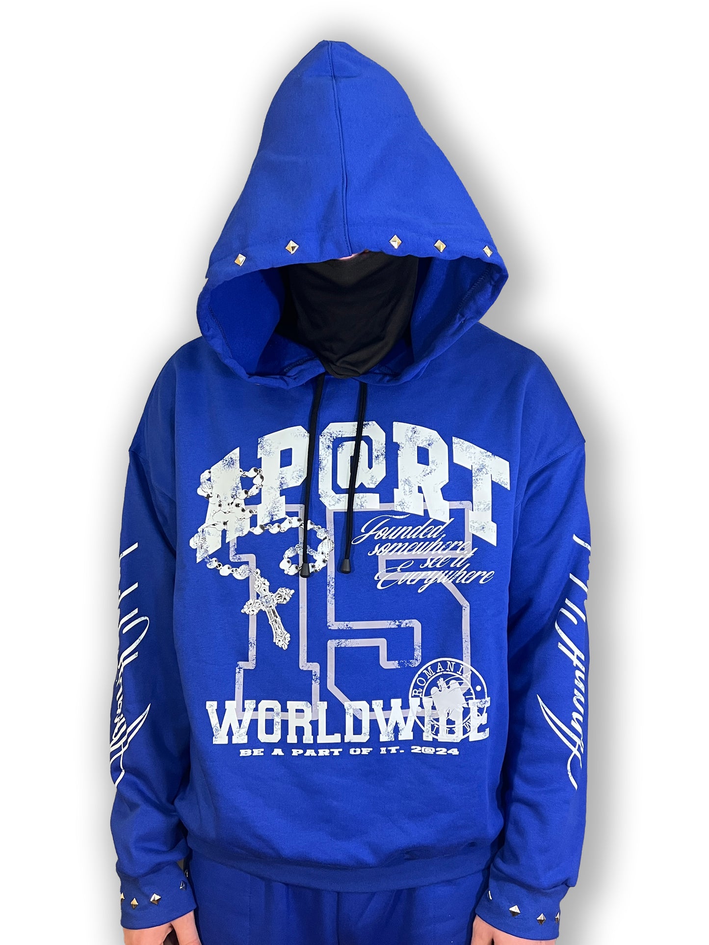 @01 Royal Blue Hoodie