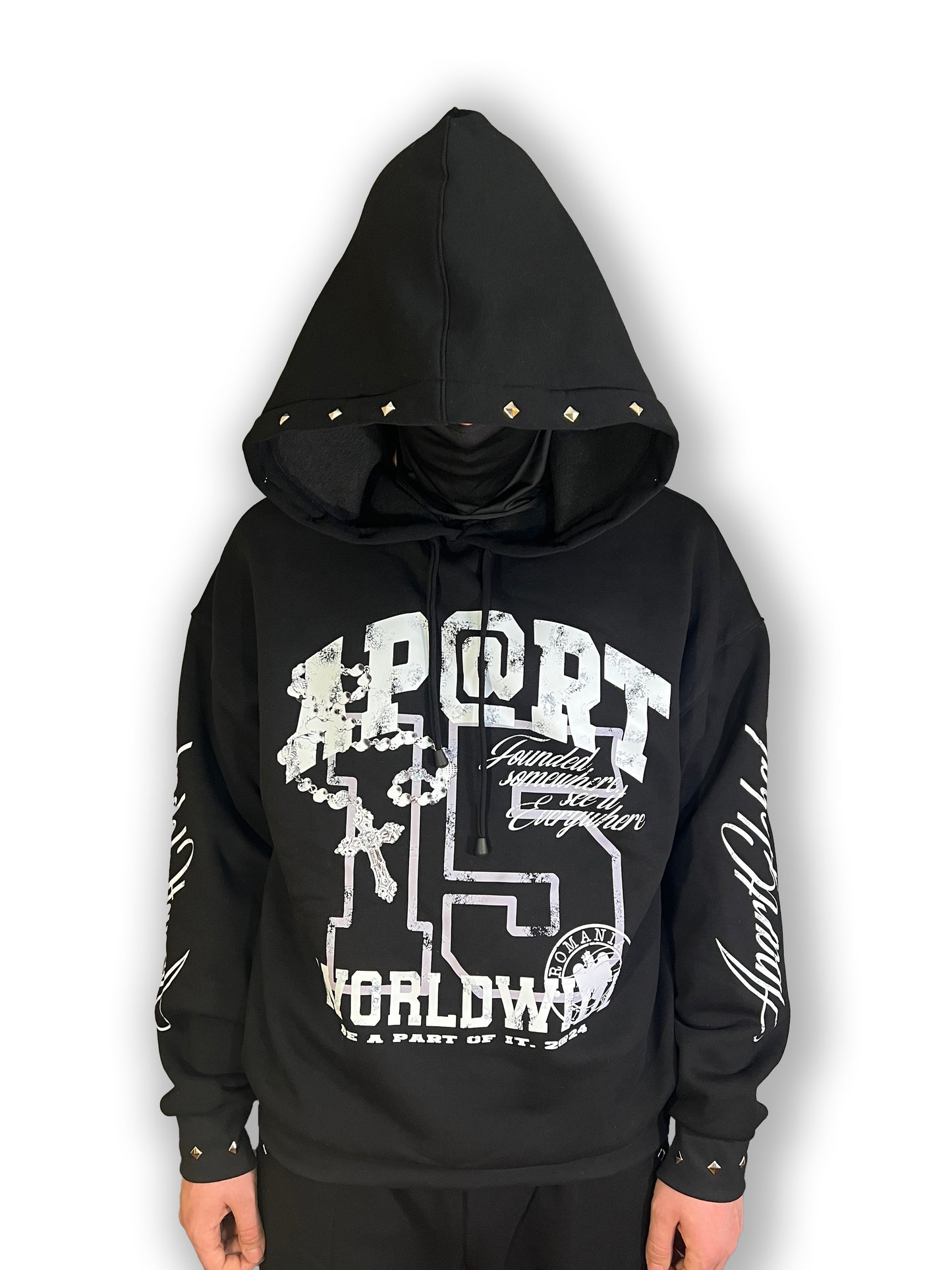 @01 Black Hoodie